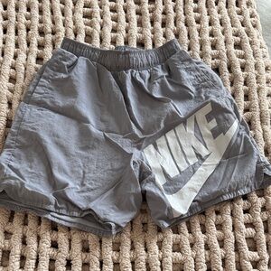Nike Boys Athletic Gray Shorts